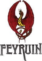 Feyruin logo of dragon